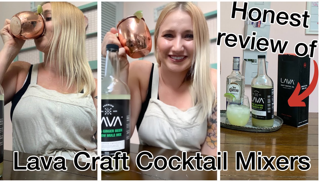 Reviewing Drink Lava Cocktail Mixers | Spicy Jalapeño Margarita and Spicy Moscow Mule