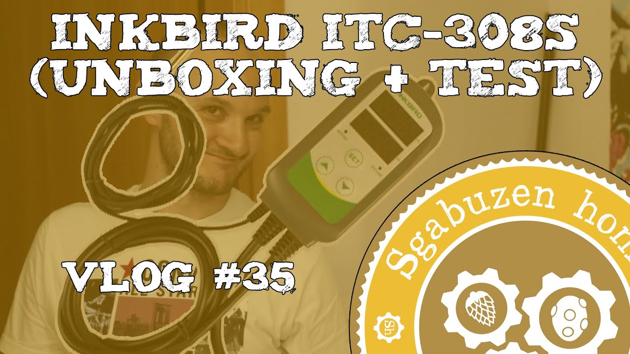 Inkbird ITC-308S (unboxing + test) | Sgabuzen Vlogs #35