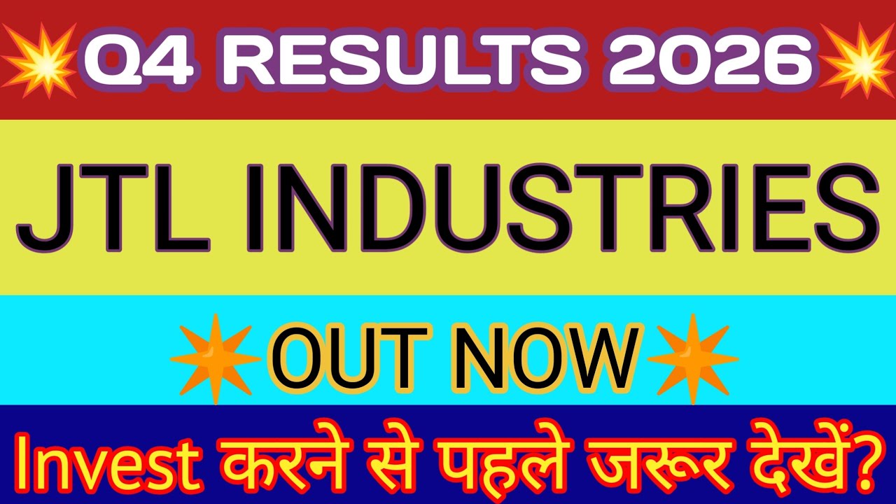 JTL Industries Q4 Results 2026 🔴JTL Industries Results🔴JTL Industries Share Latest News🔴JTLIND Share