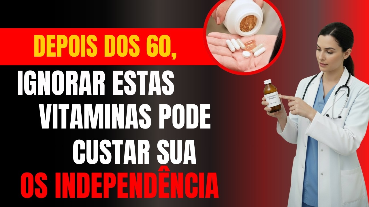 Após os 60, as pernas perdem força primeiro — veja as 3 vitaminas que podem ajudar- Saúde do idoso