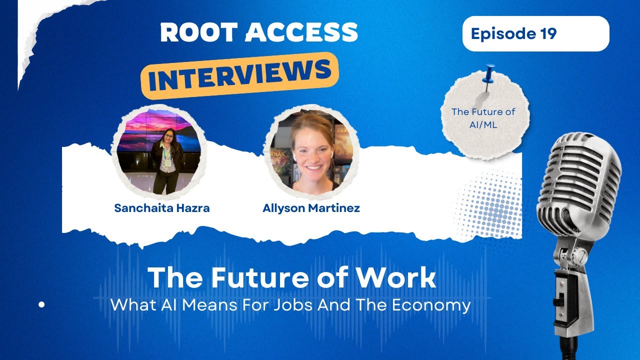 The Future of Work: What AI Means For Jobs & The Economy with Sanchaita Hazra #ai #futureofwork