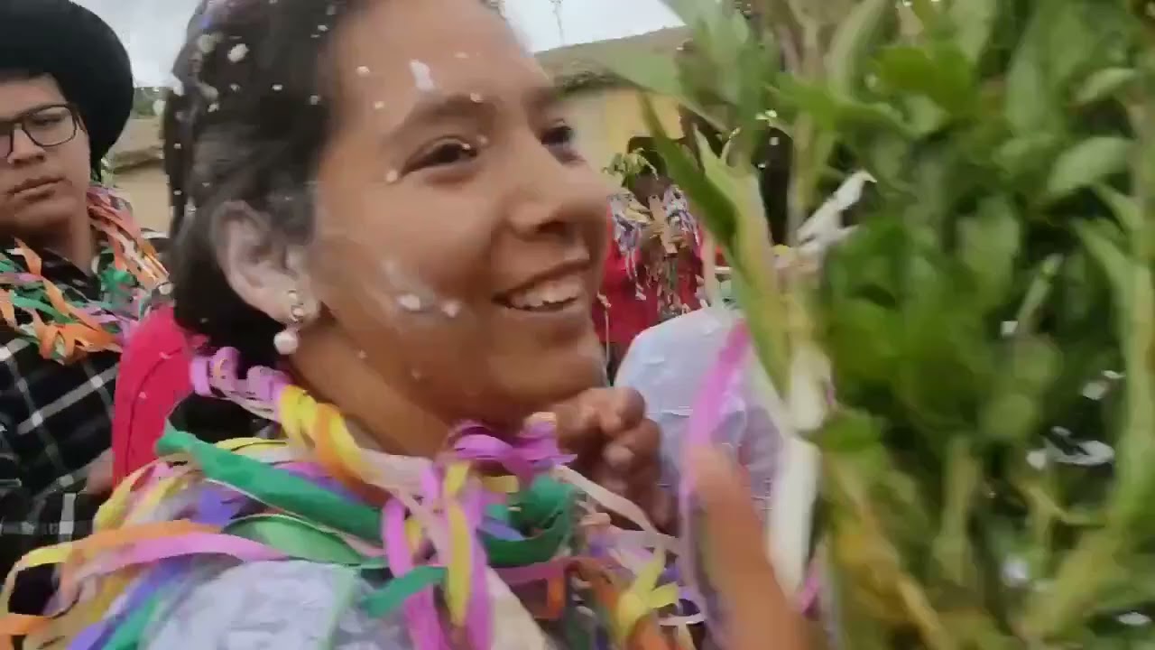 recuerditos del martes de carnaval en vichacla. potosi Bolivia