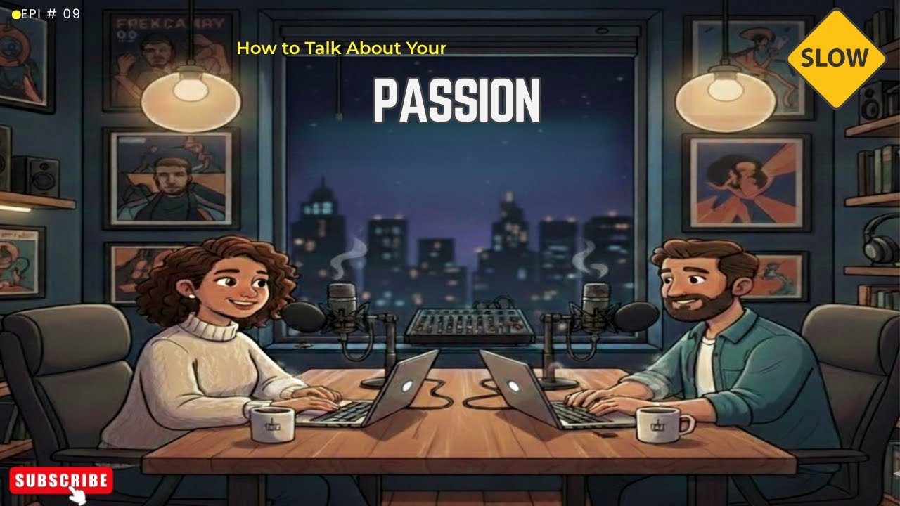 How to Talk About Your PASSION in English|  Learn English Speaking | The English Podcast