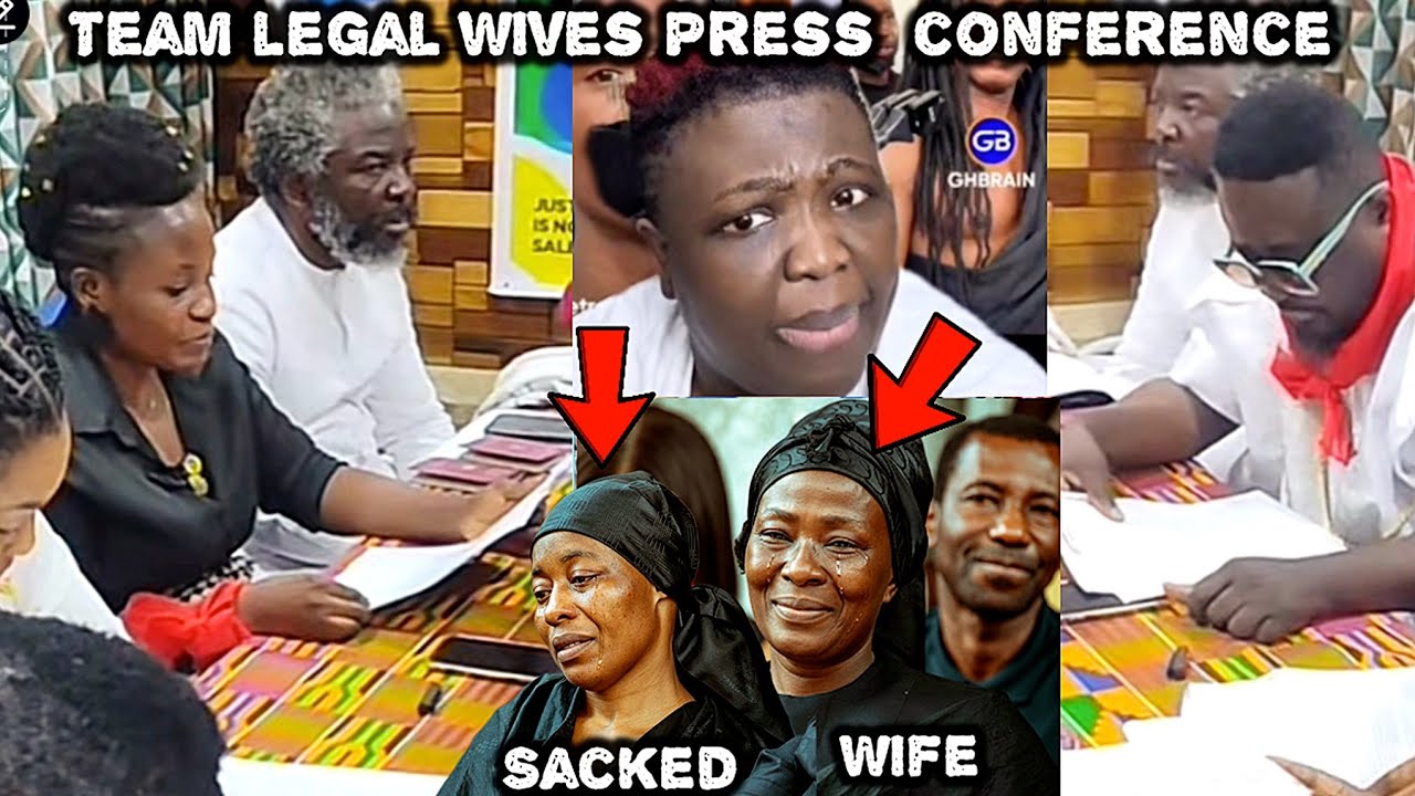 Break, Team Legal Wives Press Conference Shocked Odo Bronii Single Documents Exposed, Fires Abusuapa
