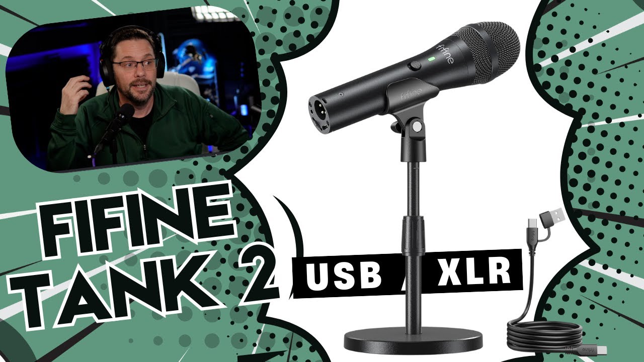 Обзор Fifine Tank 2 — потрясающе хороший бюджетный микрофон для подкастов?