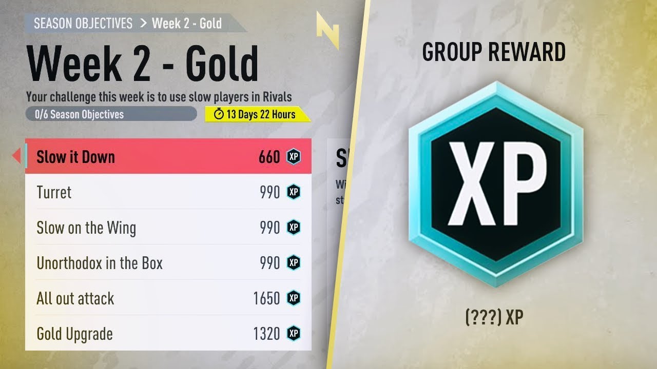 WEEK 2 GOLD - FIFA 20 SEASON OBJECTIVES  [FIFA 20 Ultimate Team]