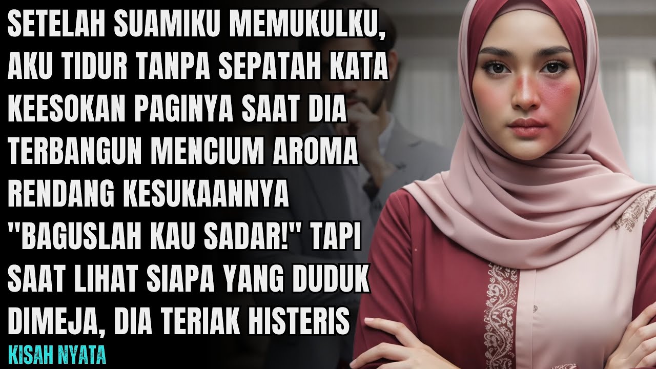 SUAMI TEGA MEMUKUL WAJAHKU BERKALI KALI - AKU HANYA DIAM TAPI PAGINYA KUBUAT SUAMI HISTERIS KARENA..