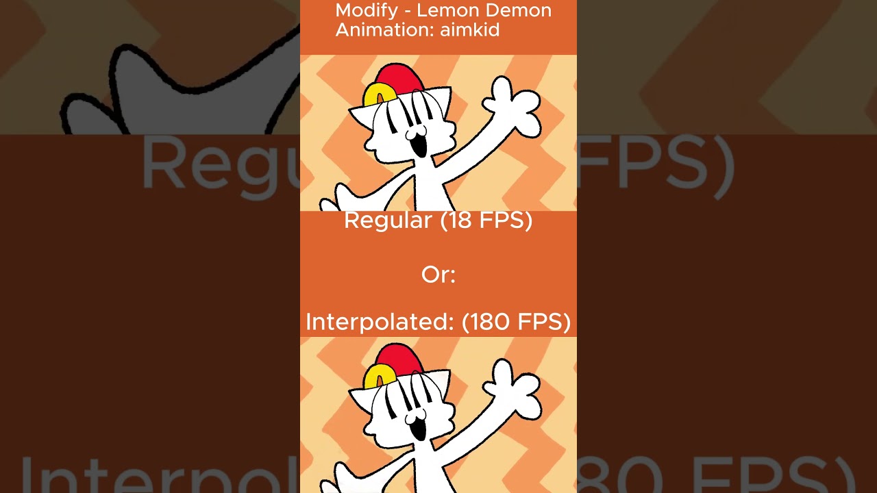 18 FPS or 180 FPS? (Modify song by Aimkid, Lemon Demon) #shorts #shortsvideo #shortsfeed