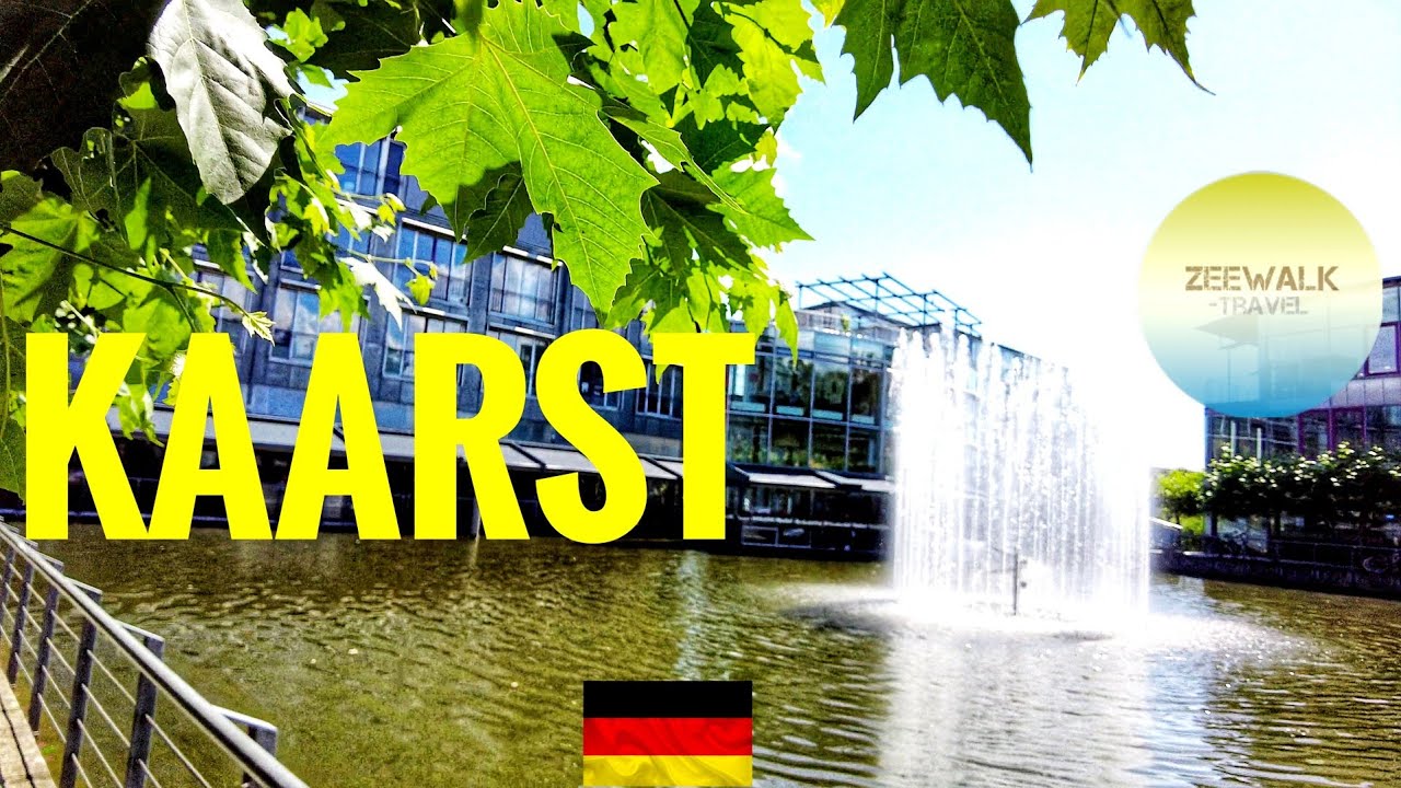 Walking in Kaarst/Germany 🇩🇪【4K UHD 60fps】-Central city (July 2021).