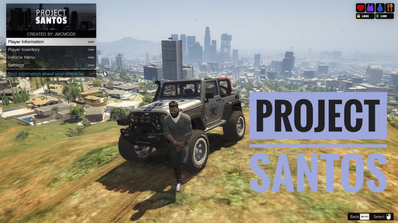 How to Install Project Santos in GTA 5 | SR