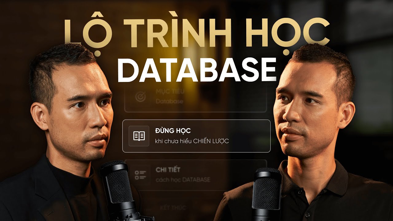 Lộ trình học Database cho Dev (Oracle, PostgreSQL, SQL Server, MySQL...) | Trần Quốc Huy - Wecommit