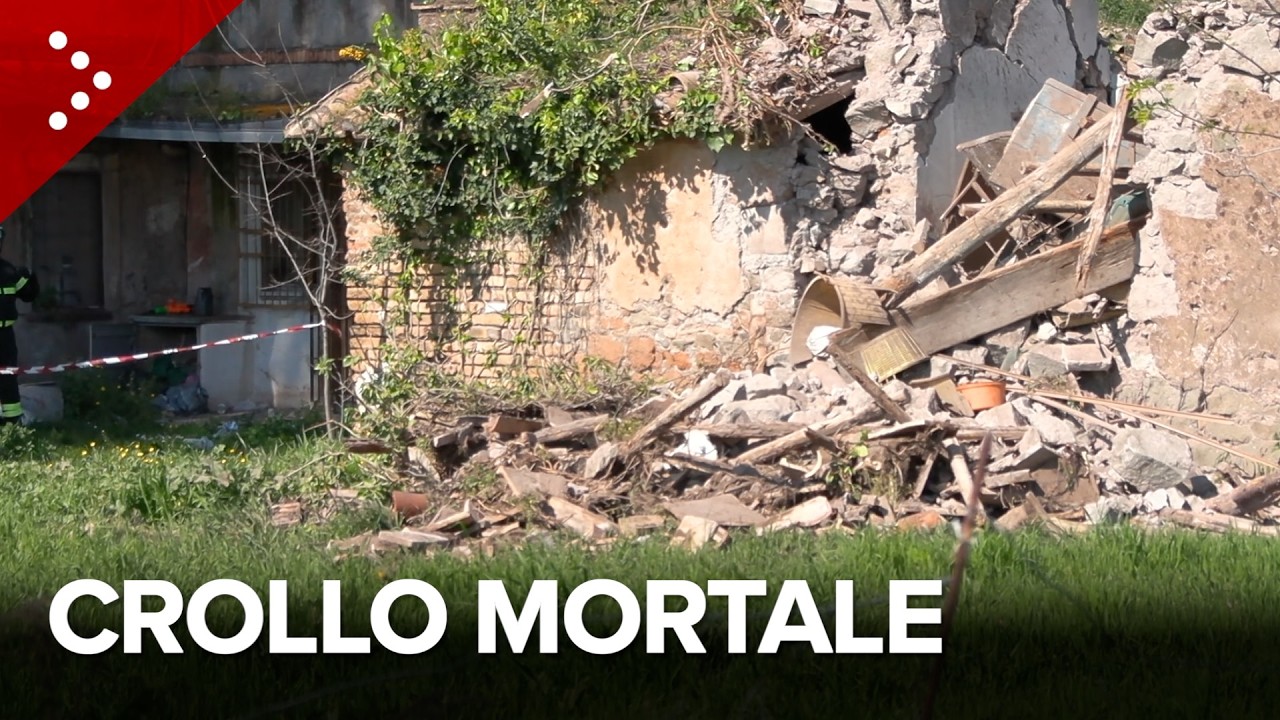 Esplosione e crollo in un casolare a Roma, due morti. Residente: 