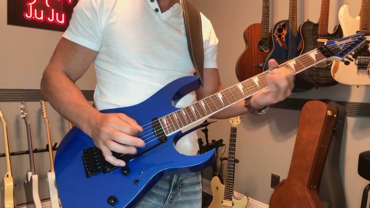 Play through with new Ibanez RG565R