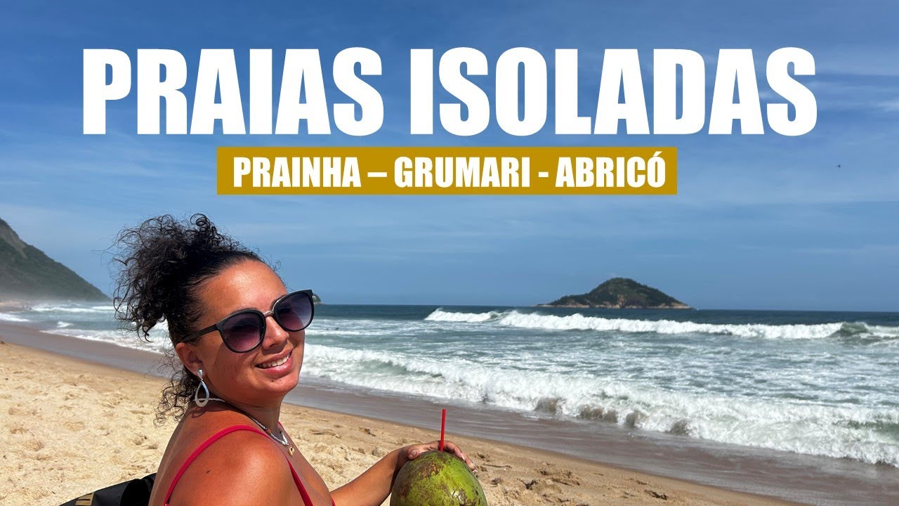GRUMARI E PRAINHA - ROTEIRO DE UM DIA NAS PRAIAS ISOLADAS DO RIO DE JANEIRO.