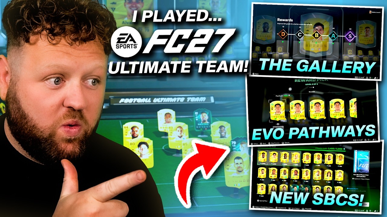 Я ДОСРОЧНО ПОИГРАЛ В FC 27 ULTIMATE TEAM!! FUT GALLERY / SBC / EVOLUTIONS!