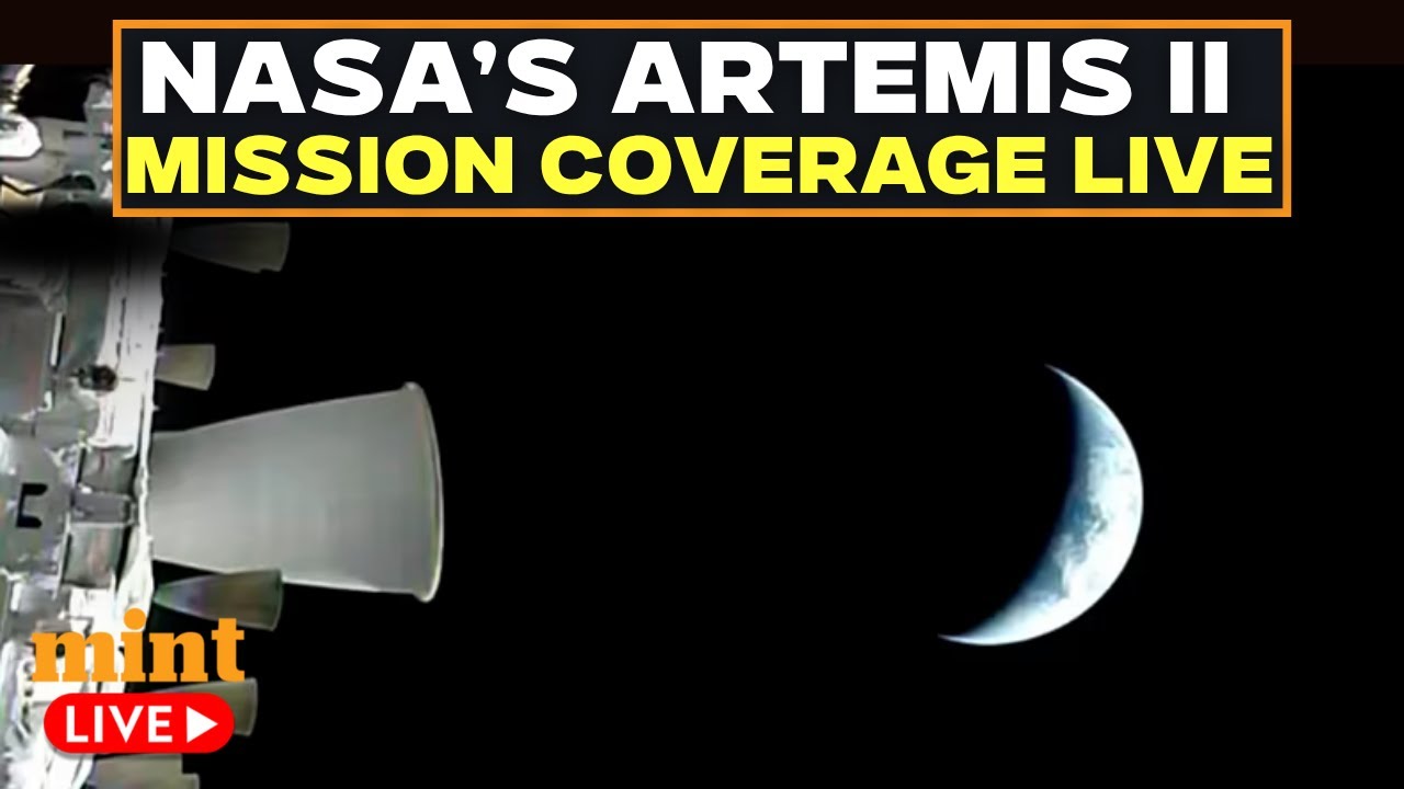 LIVE: NASA Artemis II - Live Views from Orion Spacecraft | Nasa Artemis  II Mission Coverage LIVE