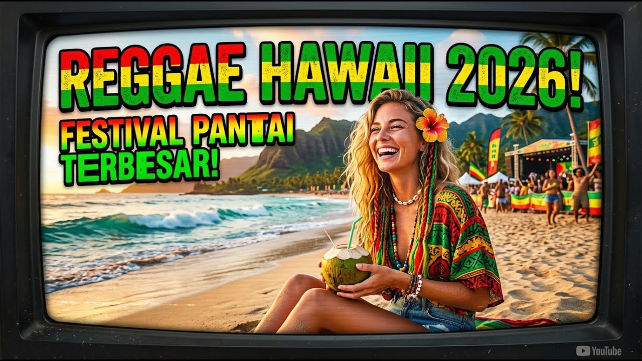 Relaxing Beach Reggae 2025 – Island Chill & Positive Energy