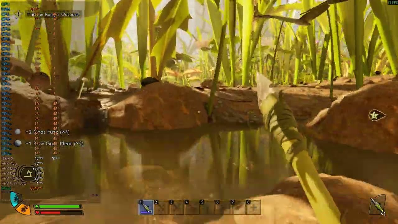 Grounded 2 Rtx 4060Ti & I7 14700KF Benchmark 1080P