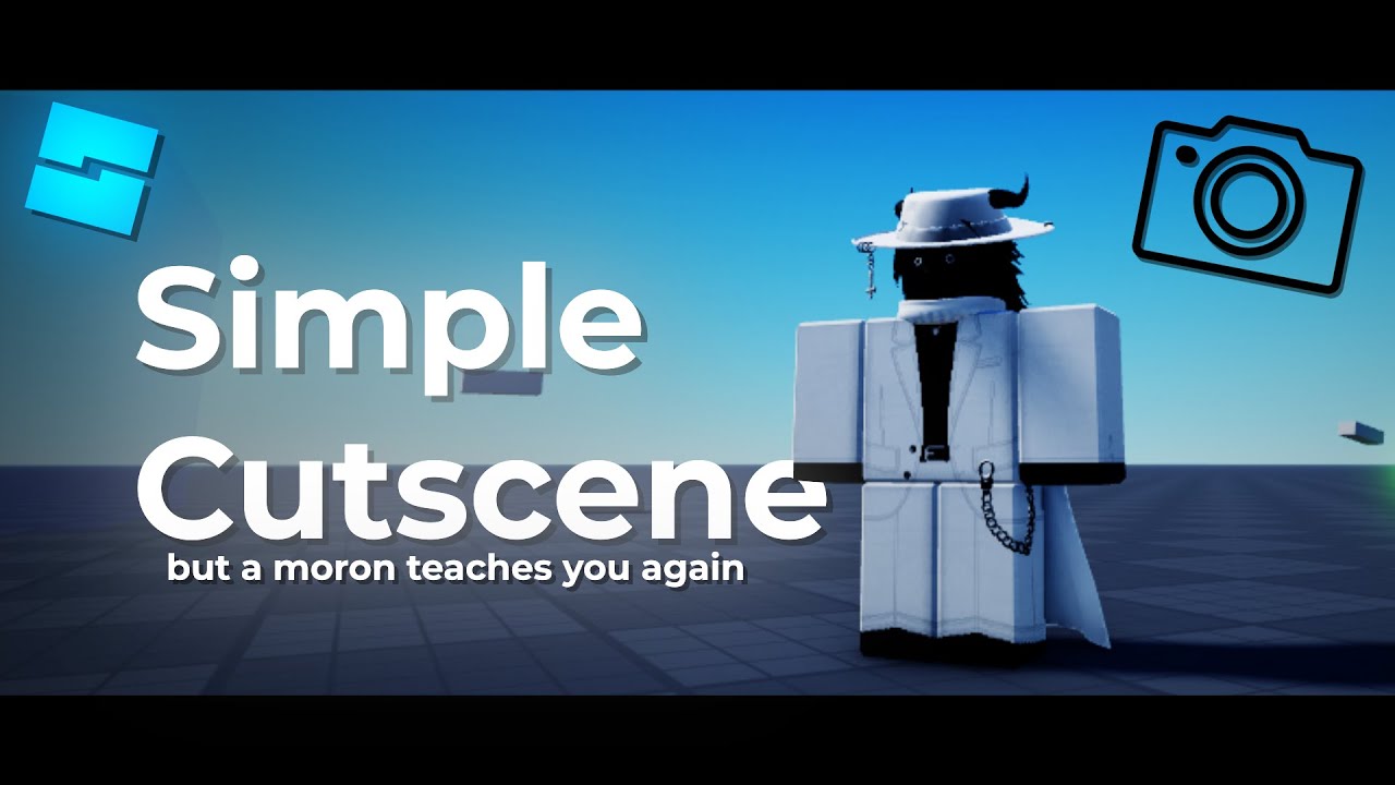 Как сделать простую кат-сцену в Roblox Studio