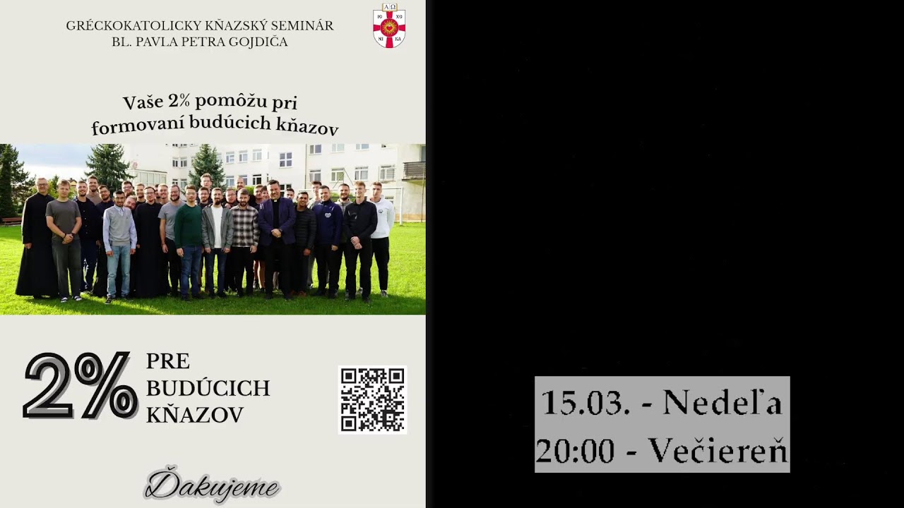 LOGOS TV - PREŠOV, SEMINÁR ( Živý prenos )