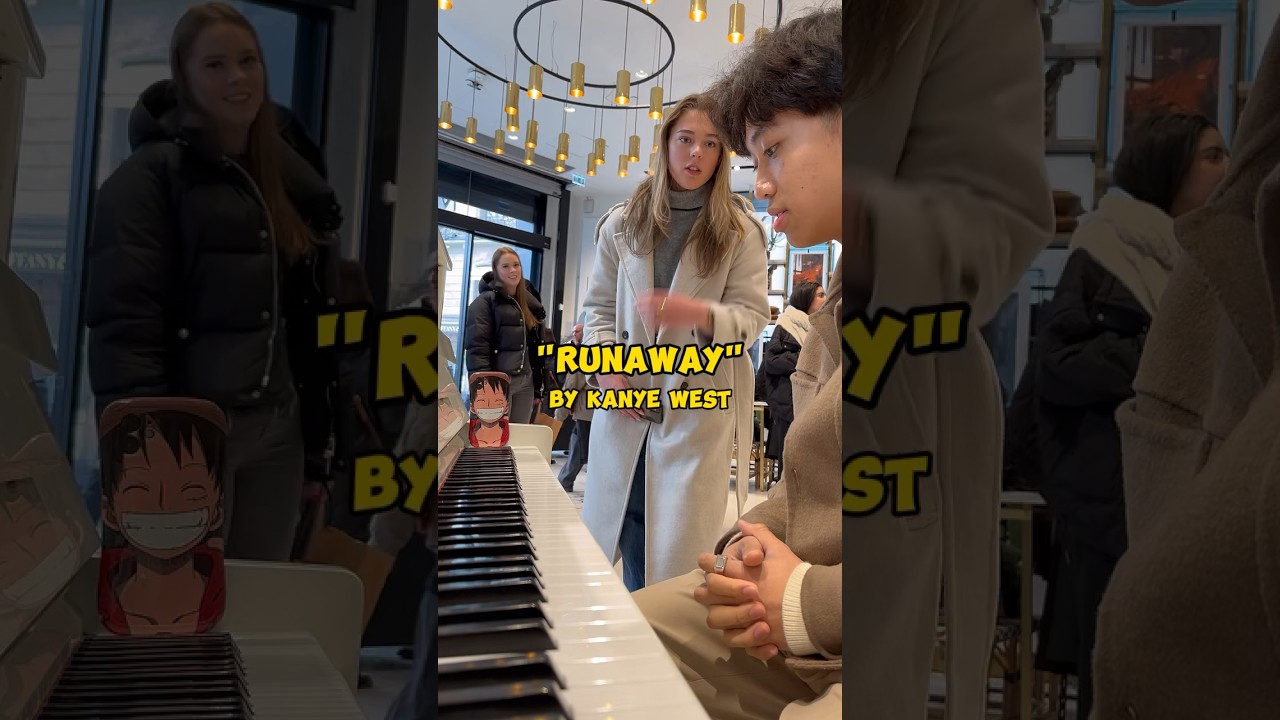 Watch what happen when I start to play &ldquo;Runaway&rdquo; 🥁😱