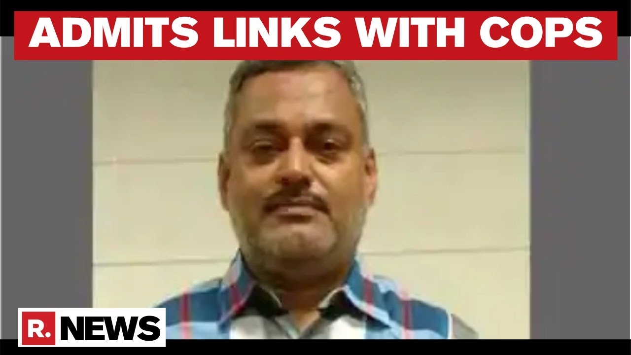 Gangster Vikas Dubey Admits Links With Police, Names Arrested Cop Vinay Tiwari