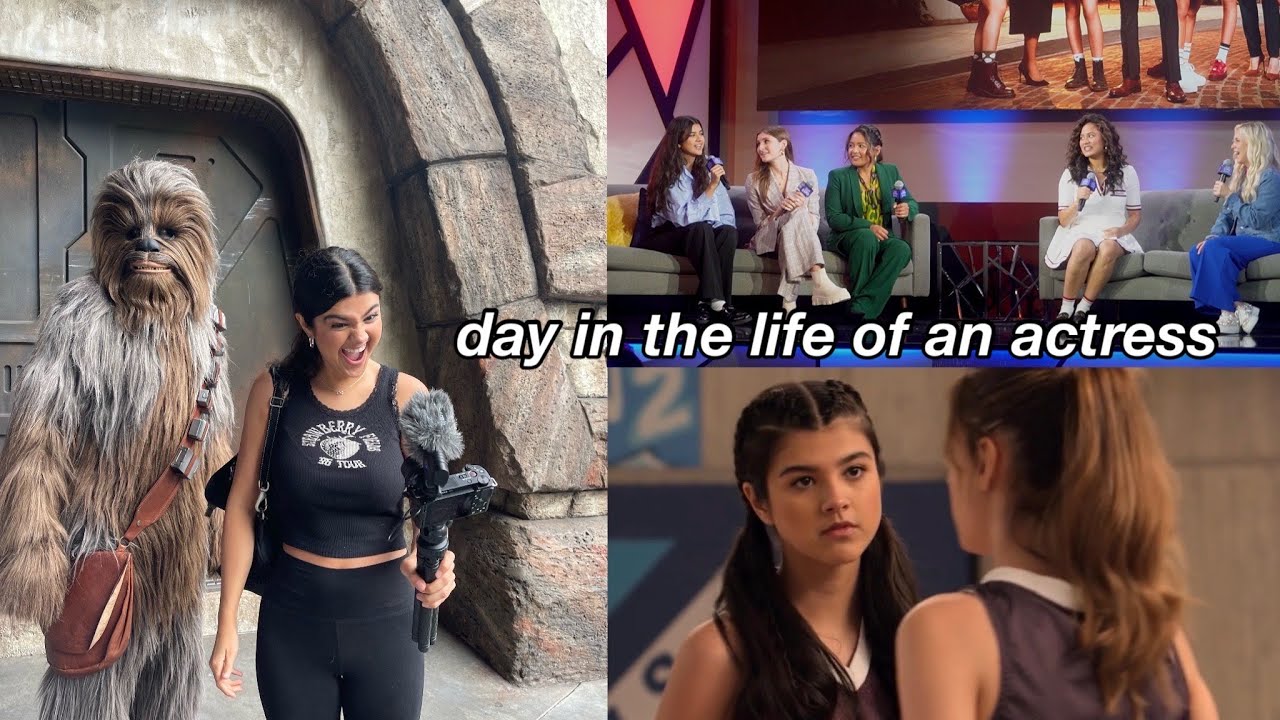 DAY IN THE LIFE OF AN ACTRESS: behind the scenes of D23 + DISNEYLAND | Sara Echeagaray