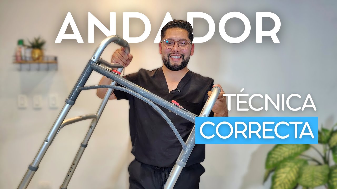 ASÍ SÍ ✅ ¿Cómo usar el ANDADOR correctamente? | Geriatips