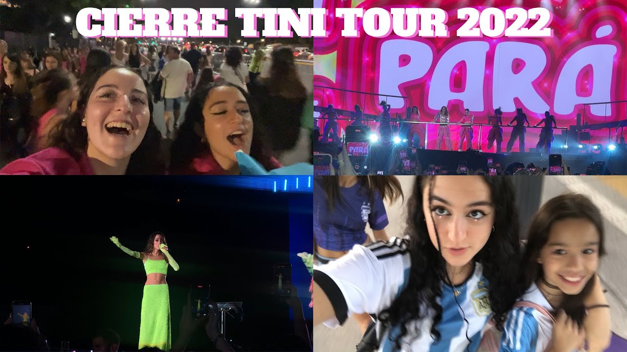 FUI AL ULTIMO SHOW DE TINI 2022
