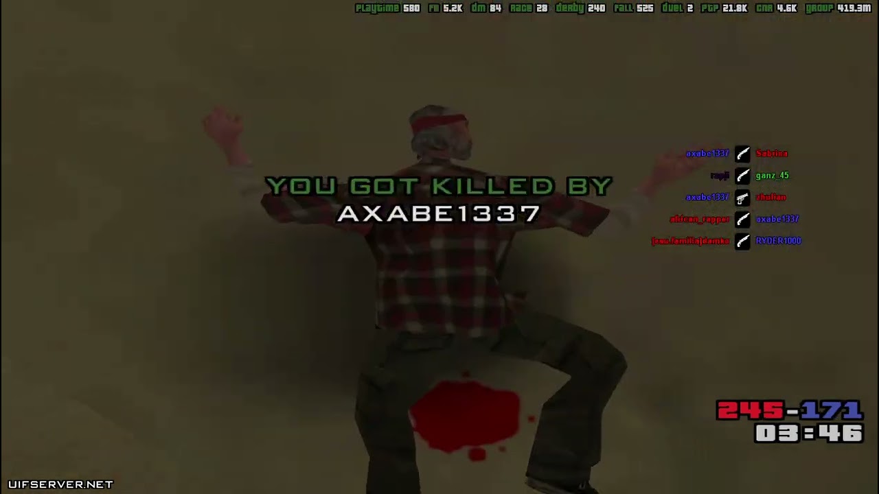red team vs blue team gta san andreas multiplayer