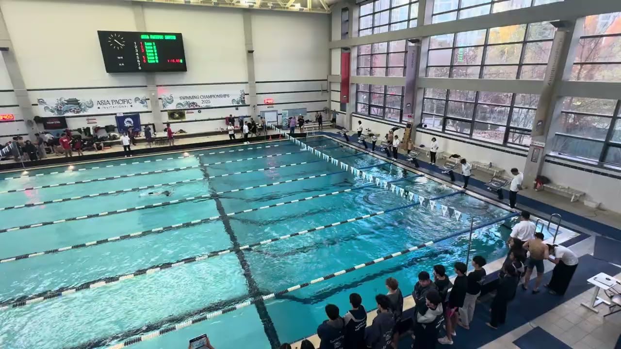 IM 200m (SCM) 2:36.84 (lane #2) Nov 14, 2025, Asia Pacific Invitational Swim Champs 2025