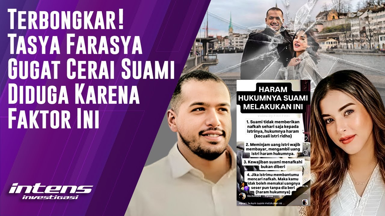 Tasya Farasya Gugat Cerai Suami Diduga Karena Ini | Intens Investigasi | Eps 5726