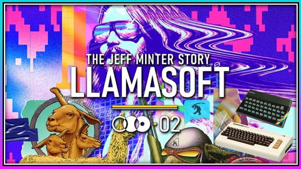 Llamasoft : L'histoire de Jeff Minter  avec jeux atari, vic 20 et c64