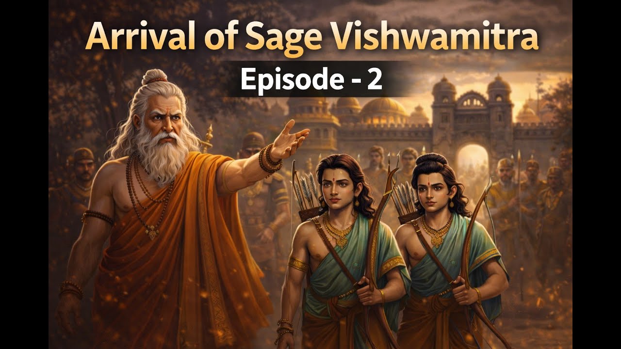 Episode 2: Sage Vishwamitra’s Arrival | Ramayan Story for Kids