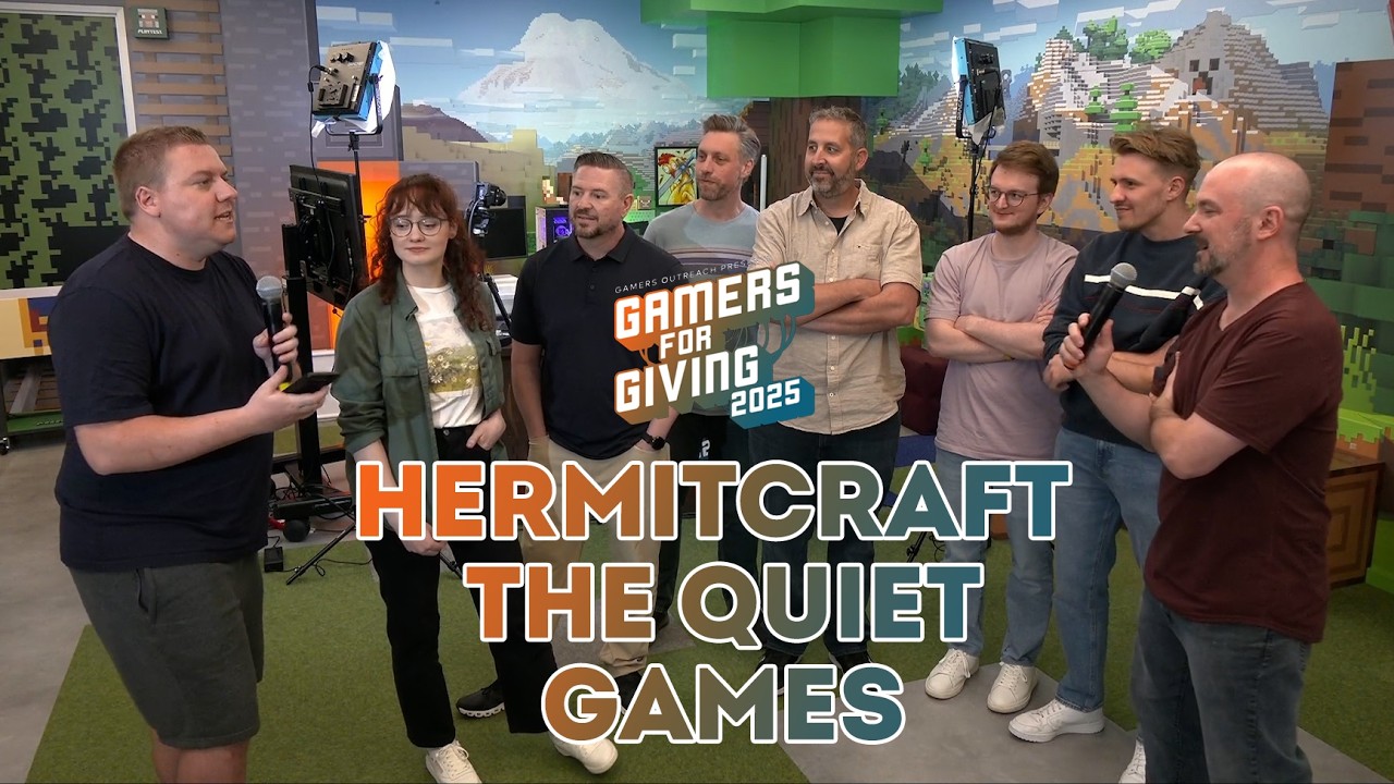 The Quiet Games with @Zedaph@TangoTekLP | Hermitcraft Charity Stream 2025 [Gamers Outreach] #GFG2025