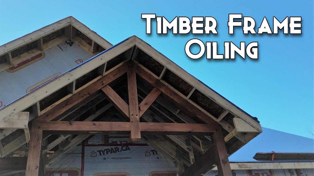 Timber Frame Oiling with Heritage