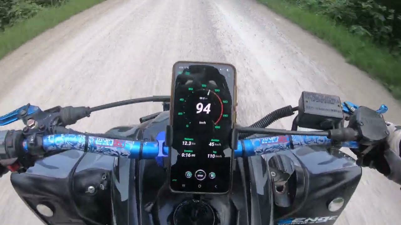 127 kmh DROPPED THE PHONE RAPTOR 350 700 SWAP--PART 2