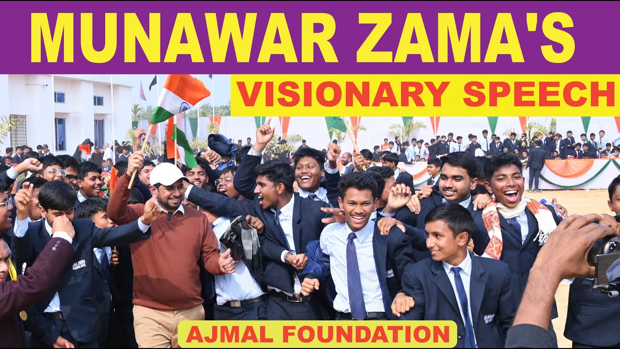 Munawar Zama | Speech | 76th Republic Day 2025 | Ajmal Foundation | AGI | EHA | Motivation video