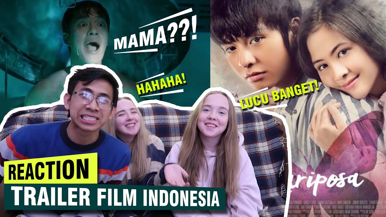 BAPER! Begini Reaksi Cewek Rusia nonton Trailer Mariposa, Eggnoid, Desa Penari - FILM INDONESIA
