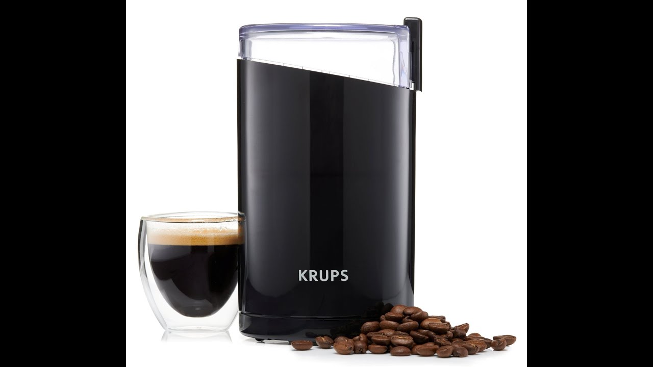 Review: KRUPS F203 Electric Spice and Coffee Grinder with Stainless Steel Blades, Black