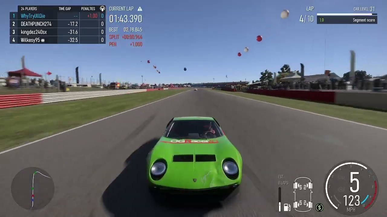 Silverstone Racing Circuit (Grand Prix Circuit) 10 Laps - L. Miura '67 (Expert Difficulty) (Class A/