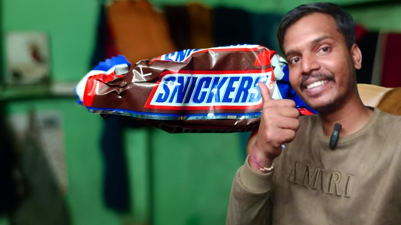 Snickers Chocolate 🍫 Bahut Testy Lagi. 