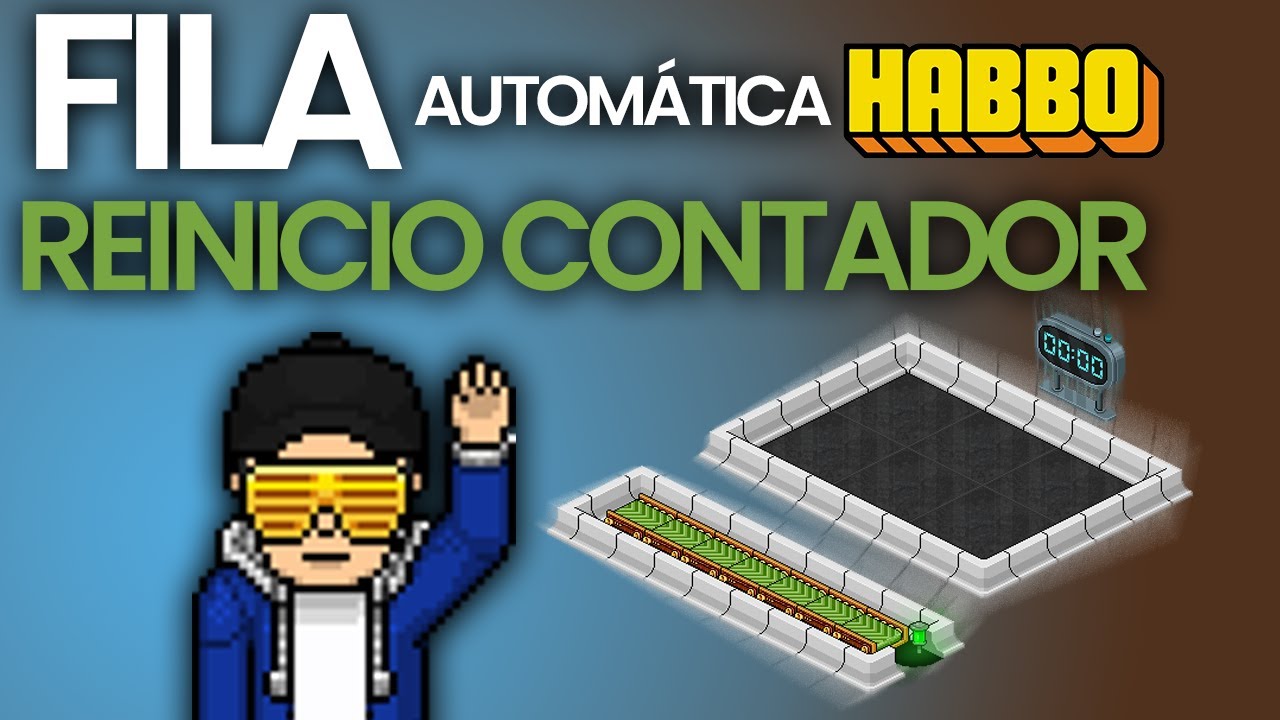 FILA AUTOMÁTICA Y REINICIO DE JUEGO HABBO  l dime.carlitos