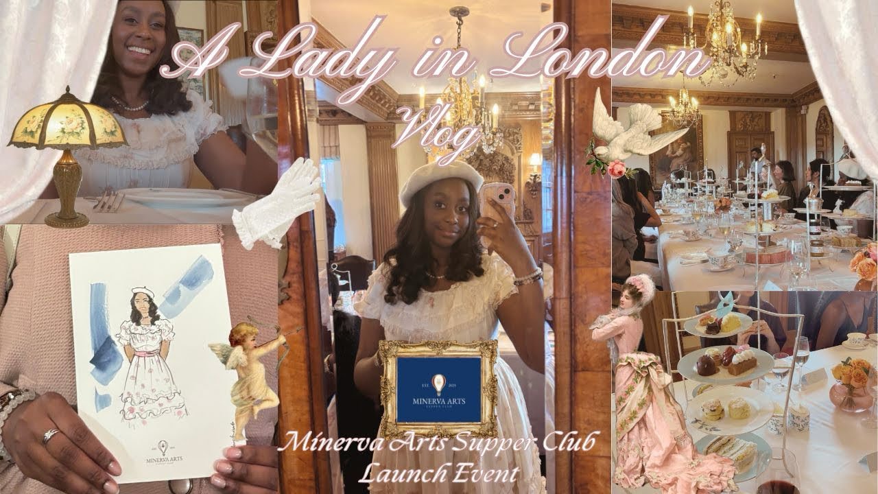 Minerva Arts Supper Club Launch Event (25/10/25) | ♡ A Vintage Princess Vlog ♡