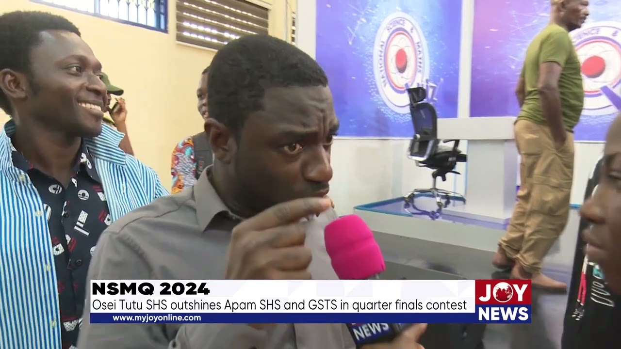 NSMQ 2024: Osei Tutu SHS outshines Apam SHS and GSTS in quarter finals contest