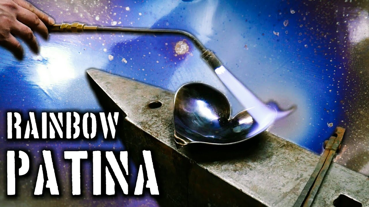How to Create Rainbow Patina on Steel