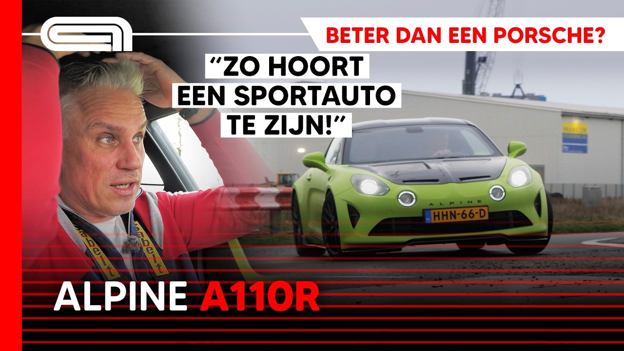 Alpine A110R: licht, rauw en verslavend