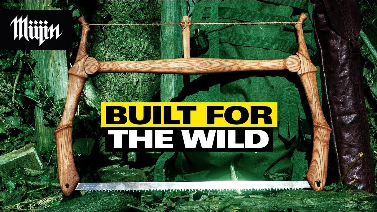 This bow saw stores easy and looks incredible