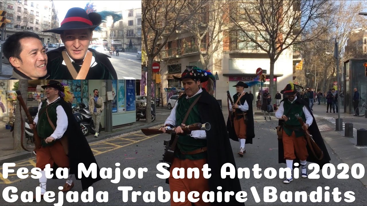 Galejada Trabucaire Making Noise Festa Major Sant Antoni Barcelona