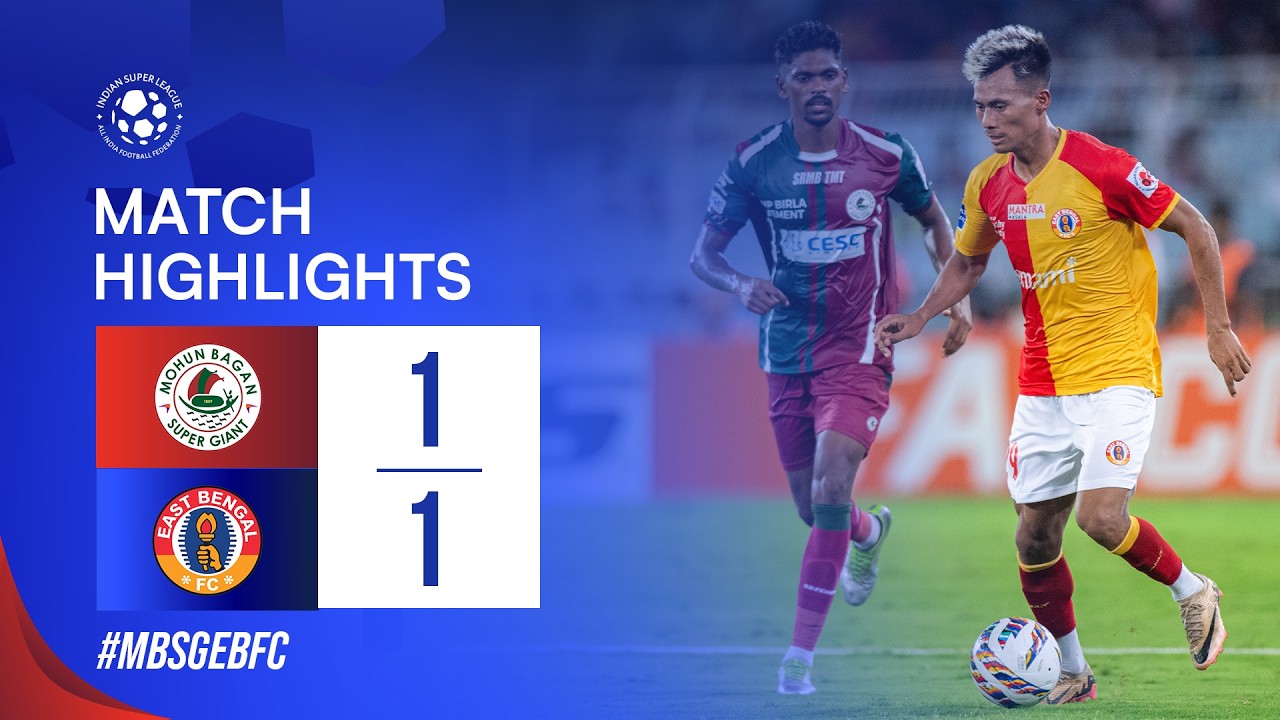 GW 12 Highlights | Mohun Bagan SG 1-1 East Bengal FC | ISL 12